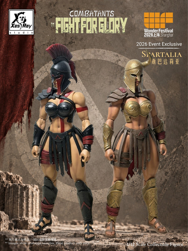 (Pre-Order) Xesray 1/12 Spartalia WF26 EE Arena and Mercenary action figure