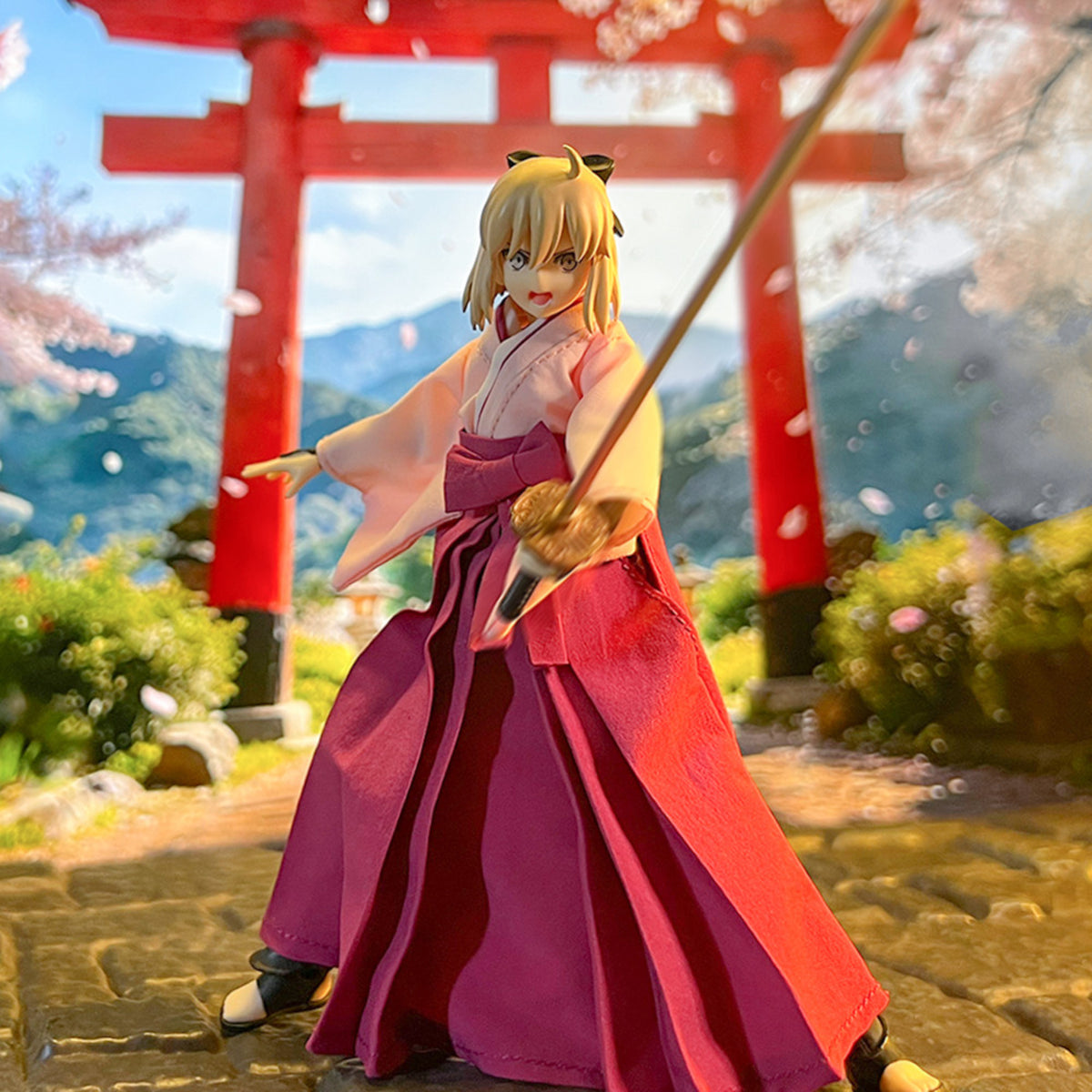 Custom 1/12 Clothing for figma Fate Okita Souji