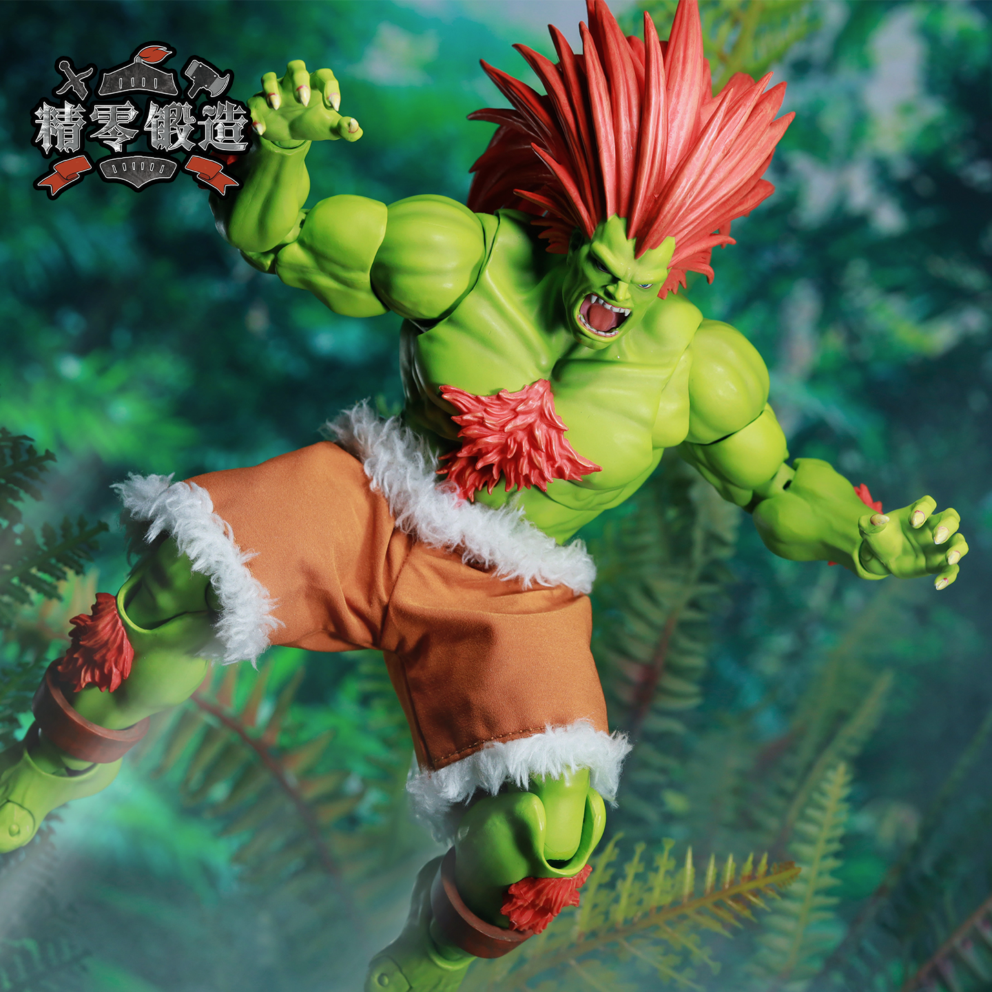 Custom 1/12 Clothing Accessories for Storm Collectibles Blanka