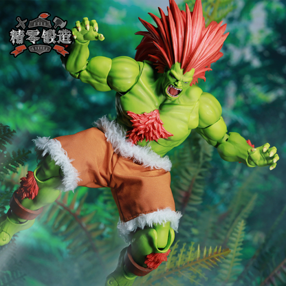 Custom 1/12 Clothing Accessories for Storm Collectibles Blanka
