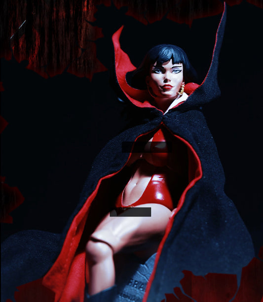 Custom 1/12 Clothing Accessories for frazetta vampirella