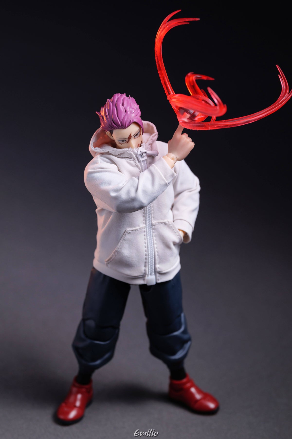 Custom 1/12 Clothing for SHF Jujutsu Kaisen Yuji Itadori