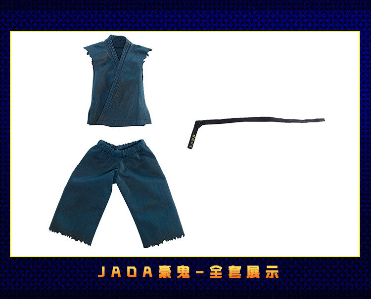 Custom 1/12 Clothing Accessories for Jada Toys Akuma