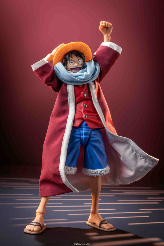 Custom 1/12 Clothing Accessories Clothes for S.H.Figuarts Luffy Alabasta Arc