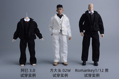 Custom 1/12 Clothing Accessories Suits for 1/12 scale action figures