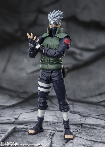(Pre-Order) S.H. Figuarts Naruto Shippuden Kakashi Hatake The Famed Sharingan Hero (Reissue)