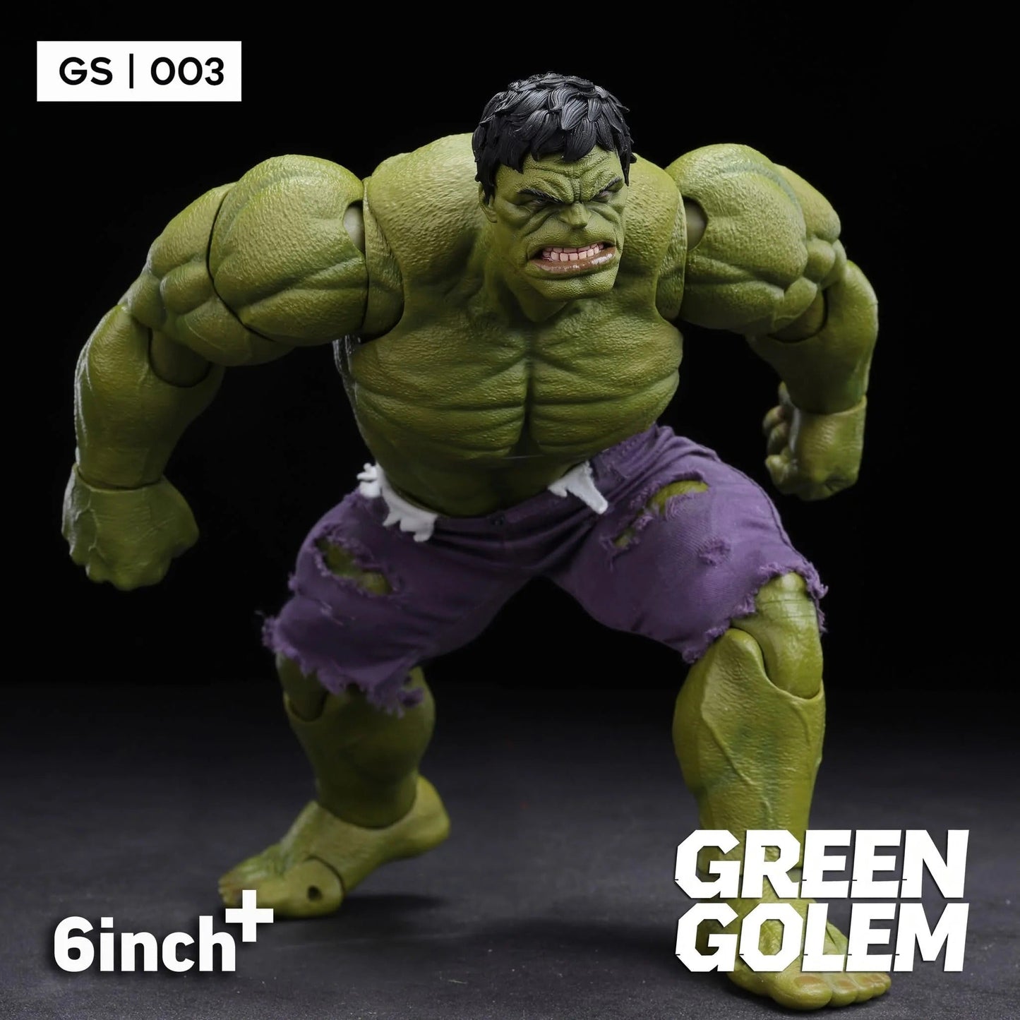 (Pre-Order) 6inch Plus Green Golem GS003 1/12 Hulk Action Figure