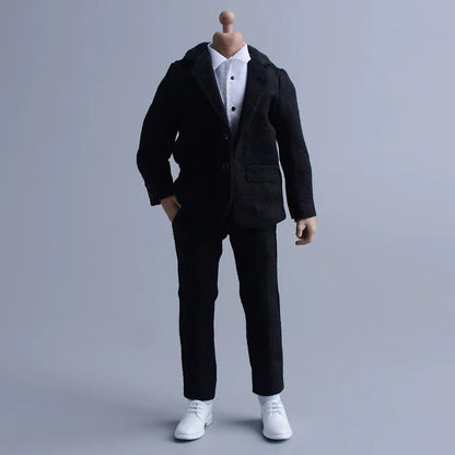 Custom 1/12 Clothing Accessories Leather Shoes for 1/12 Scale Action Figure