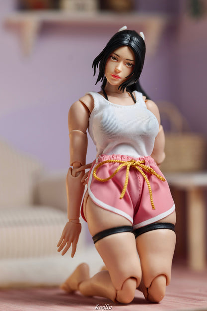 Custom 1/12 Clothing for yoga dress for Notaman Body