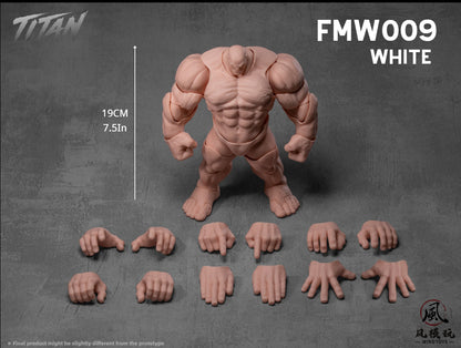 (Pre-Order) Wind toys 1/12 Titan action figure 7.5in FMW009-012