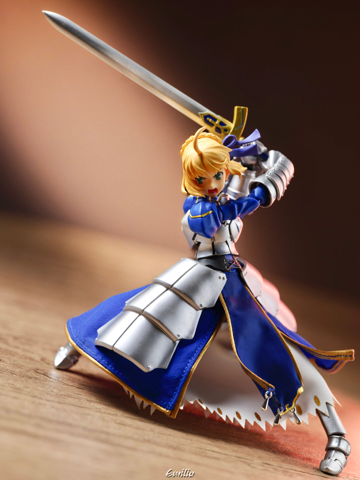 Custom 1/12 Clothing for figma Fate Saber 2.0 Battle Version