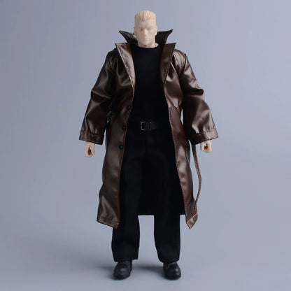 Custom 1/12 Clothing Accessories Trench Coat for 1/12 Scale Action Figure