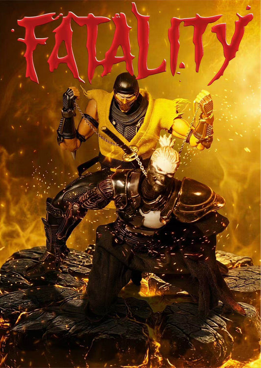 Custom 1/12 Clothing for Mortal Kombat Scorpion / Ninja Gaiden Ryu Hayabusa
