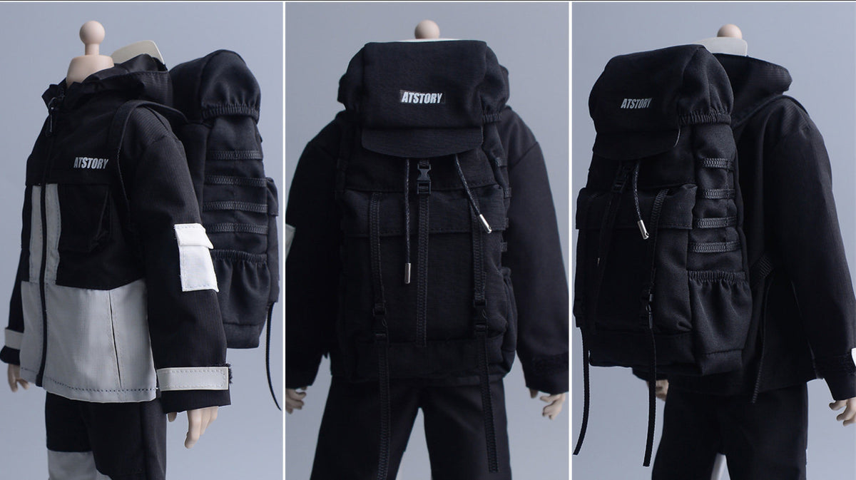 Custom 1/12 Clothing Accessories Backpack for 1/12 Scale Action Figure