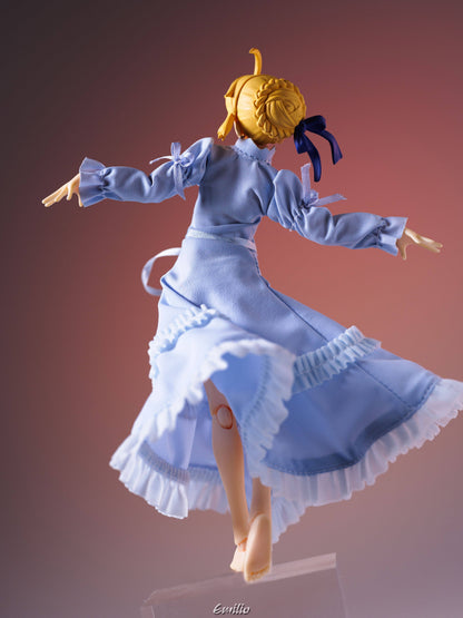 Custom 1/12 Clothing for Fate Saber (Dress Version)