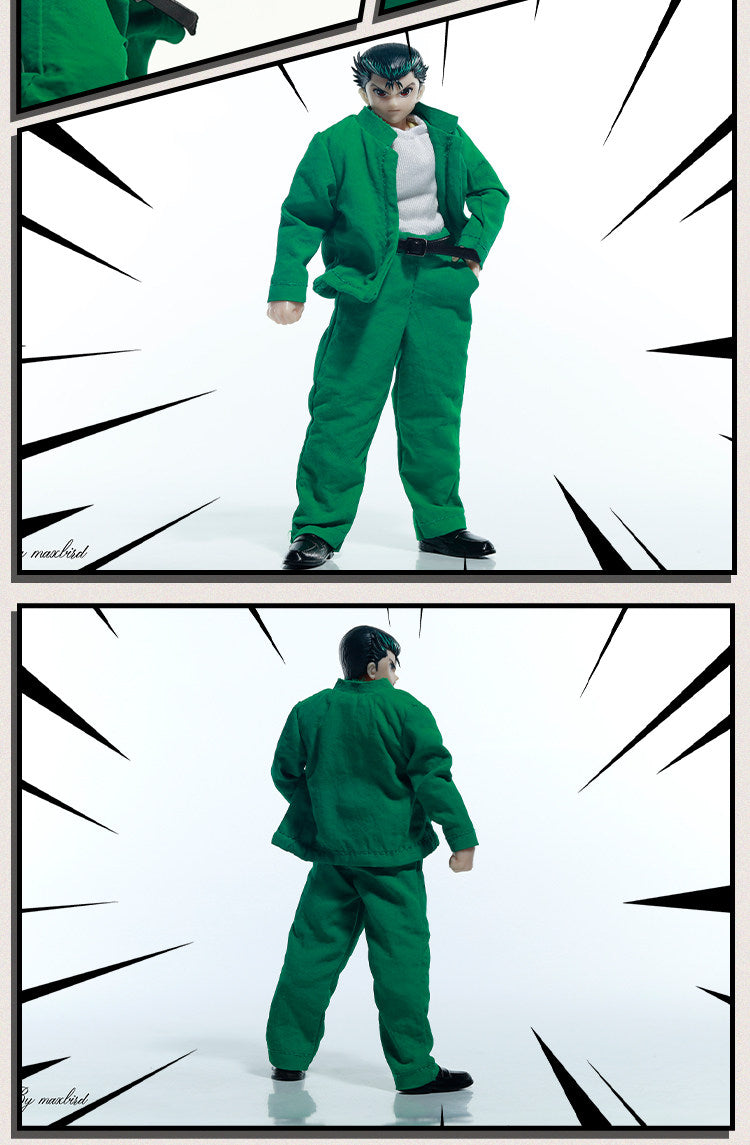 Custom 1/12 Clothing Accessories for SHF Yusuke Urameshi