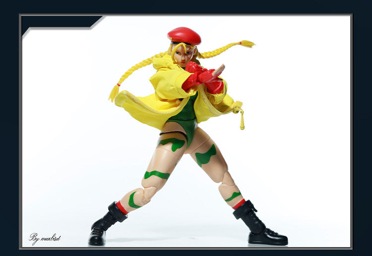 Custom 1/12 Clothing Accessories for Jada Toys Cammy Yellow Coat