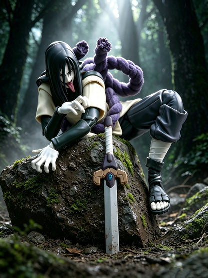 Custom 1/12 Clothing for SHF Naruto Shippuden Orochimaru