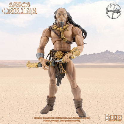 (Pre-Order) Savage Crucible Kubla Khan (Frazetta) Action Figure