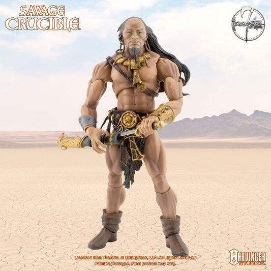 (Pre-Order) Savage Crucible Kubla Khan (Frazetta) Action Figure
