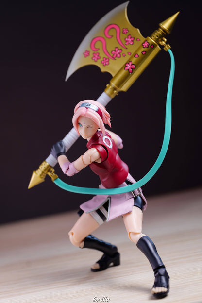 Custom 1/12 Clothing for SHF Naruto Shippuden Sakura Haruno