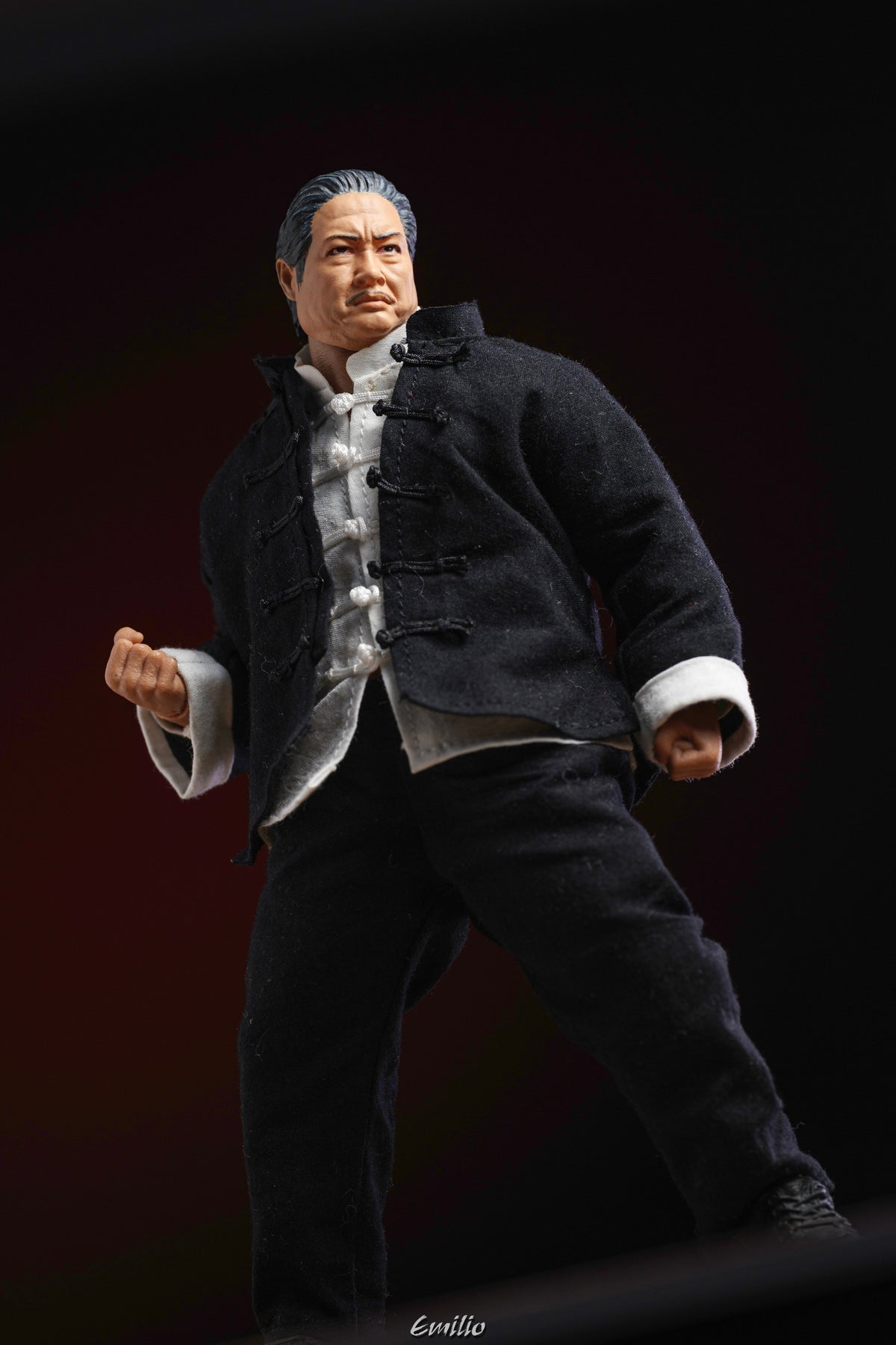 Custom 1/12 Clothing Kong Fu Cloth set (Notaman fat body)