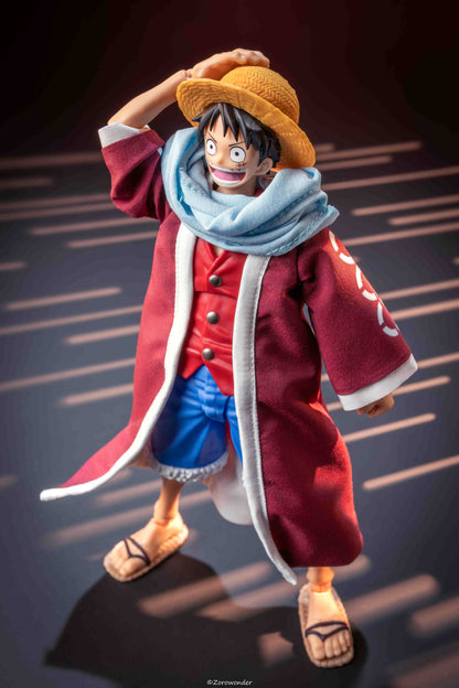 Custom 1/12 Clothing Accessories Clothes for S.H.Figuarts Luffy Alabasta Arc