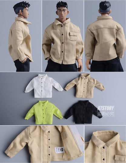 Custom 1/12 Clothing Accessories Shirt for 1/12 Scale Action Figure