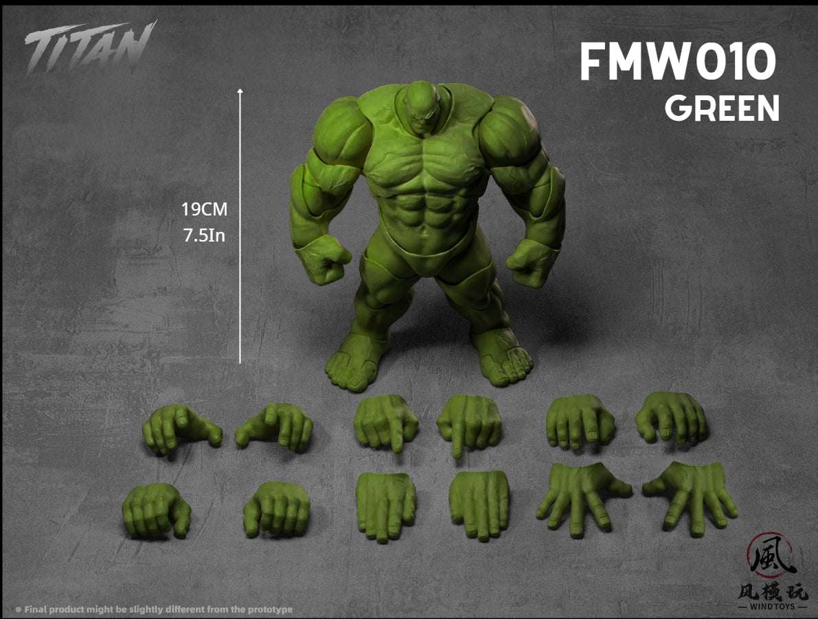 (Pre-Order) Wind toys 1/12 Titan action figure 7.5in FMW009-012