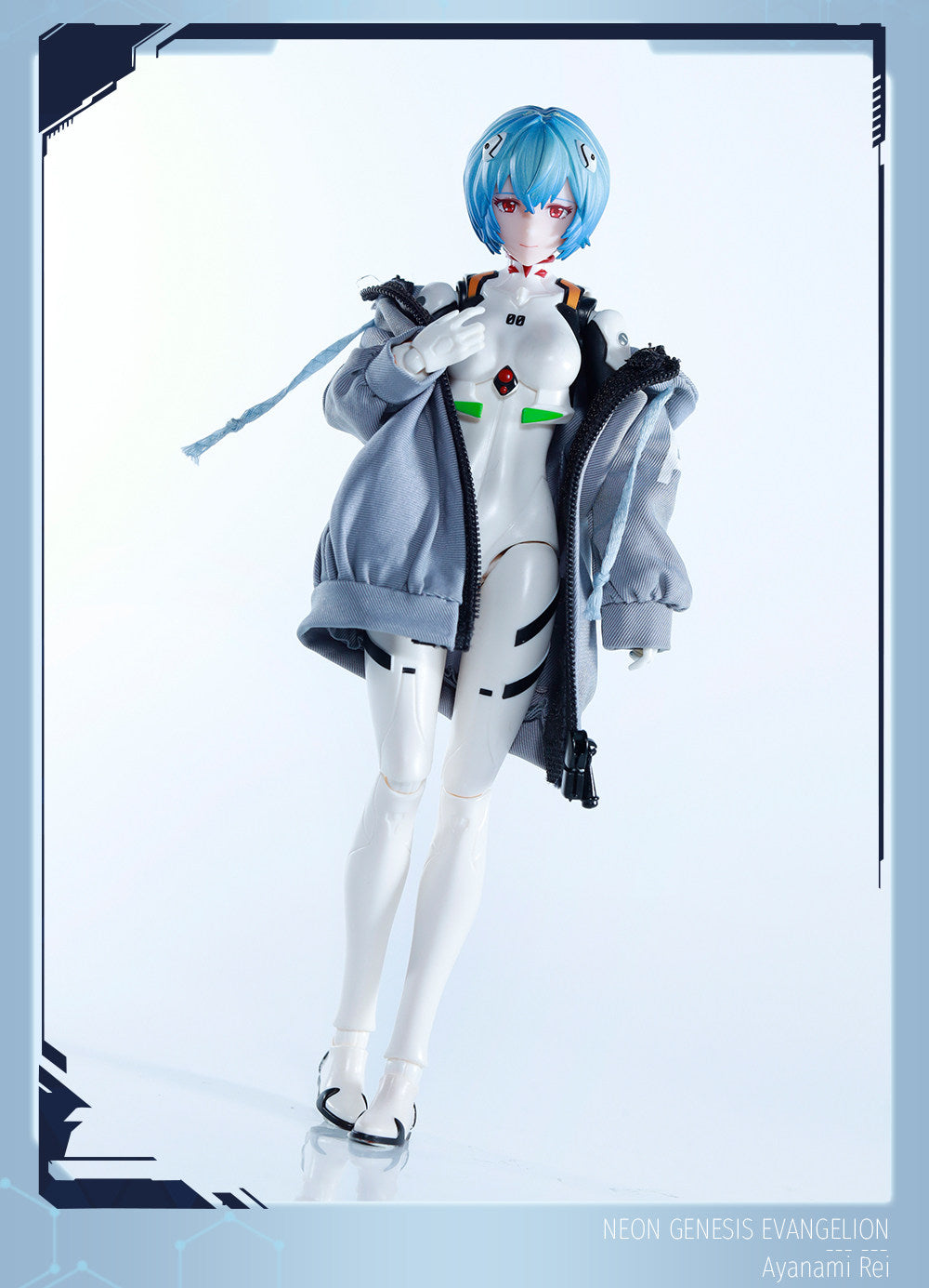 Custom 1/12 Clothing Accessories for Rei Ayanami