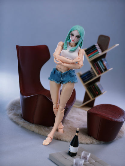 Custom 1/12 Clothing Jeans for Action Figures