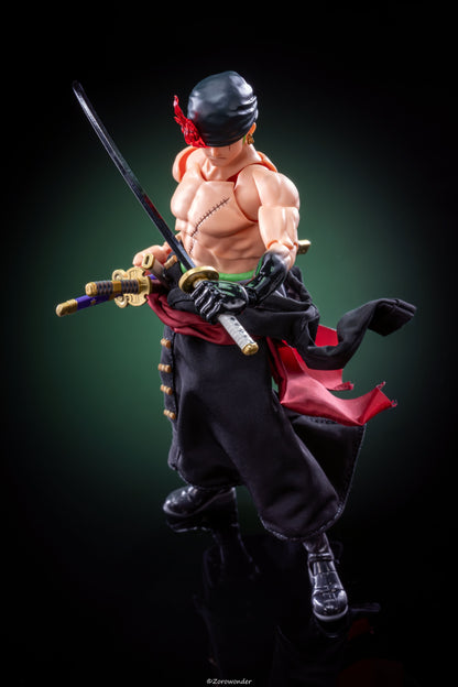 Custom 1/12 Clothing for SHF One Piece Roronoa Zoro King of Hell