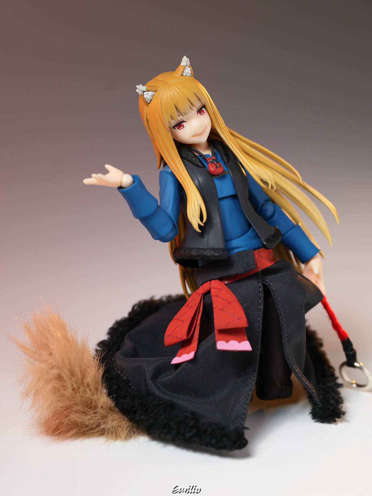 Custom 1/12 Clothing for figma Spice and Wolf Holo