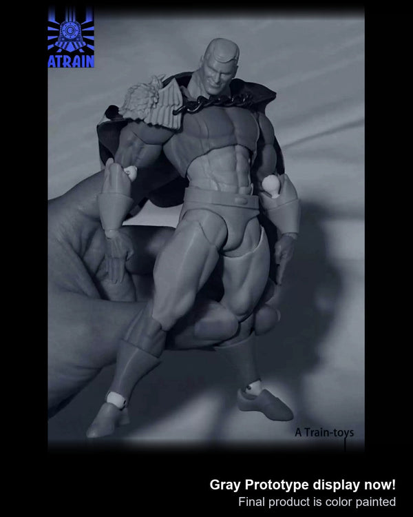 (Pre-Order) Atrain toys 1/12 Blue man aciton figure