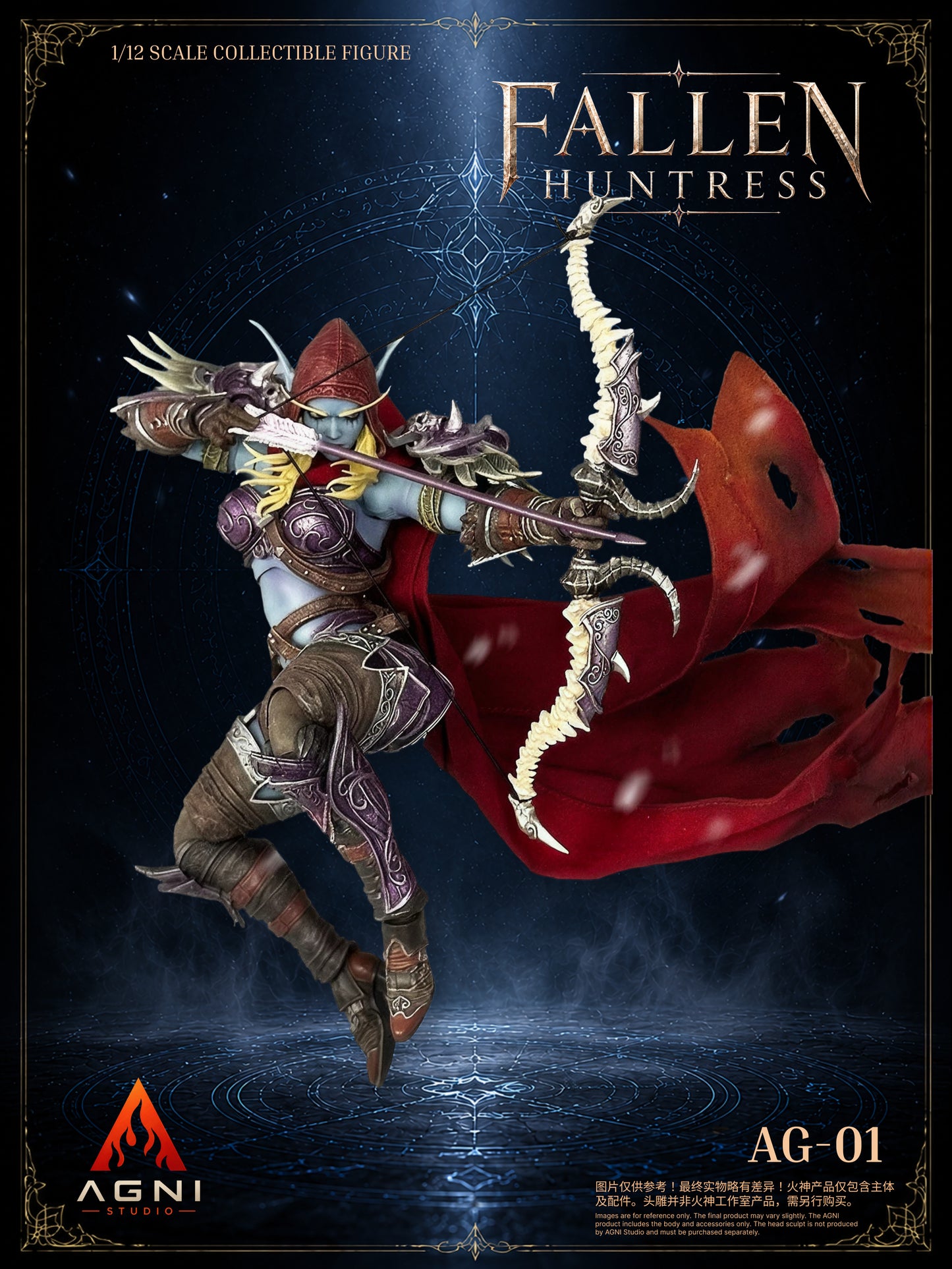 (Pre-Order) Agni Stuido 1/12 Fallen Huntress and FR Head Set Action figure