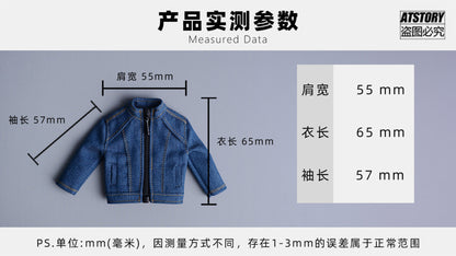 Custom 1/12 Clothing Accessories Jacket for 1/12 Scale Action Figure