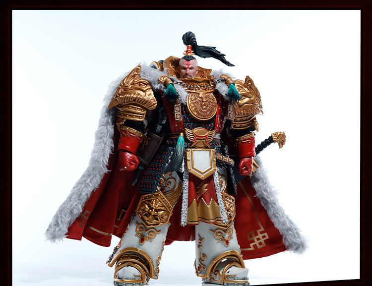 Custom 1/12 Clothing Accessories for Joy Toy White Scars Jaghatai Khan
