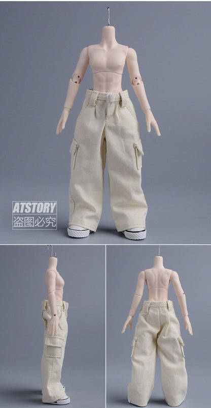 Custom 1/12 Clothing Accessories Pants for 1/12 scale action figures