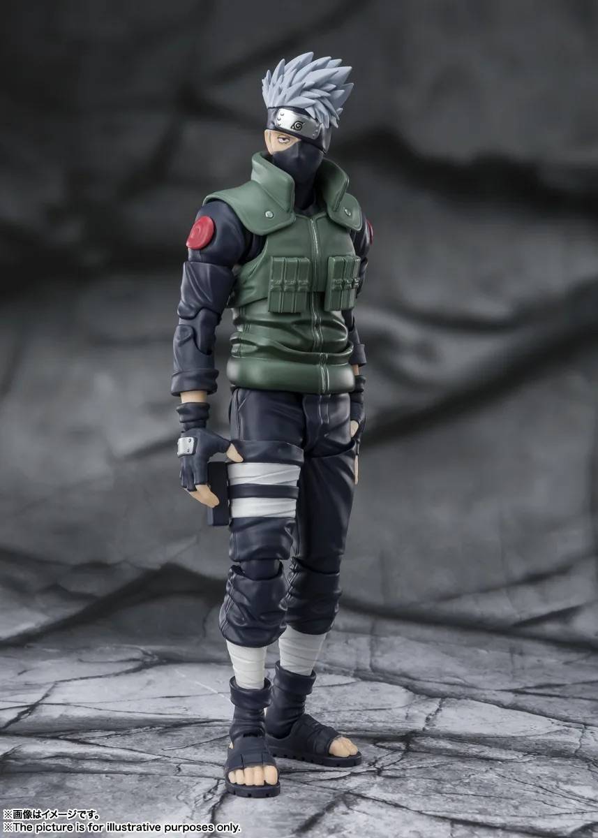 (Pre-Order) S.H. Figuarts Naruto Shippuden Kakashi Hatake The Famed Sharingan Hero (Reissue)