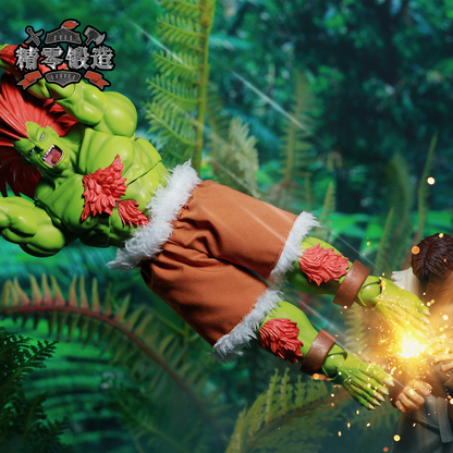 Custom 1/12 Clothing Accessories for Storm Collectibles Blanka