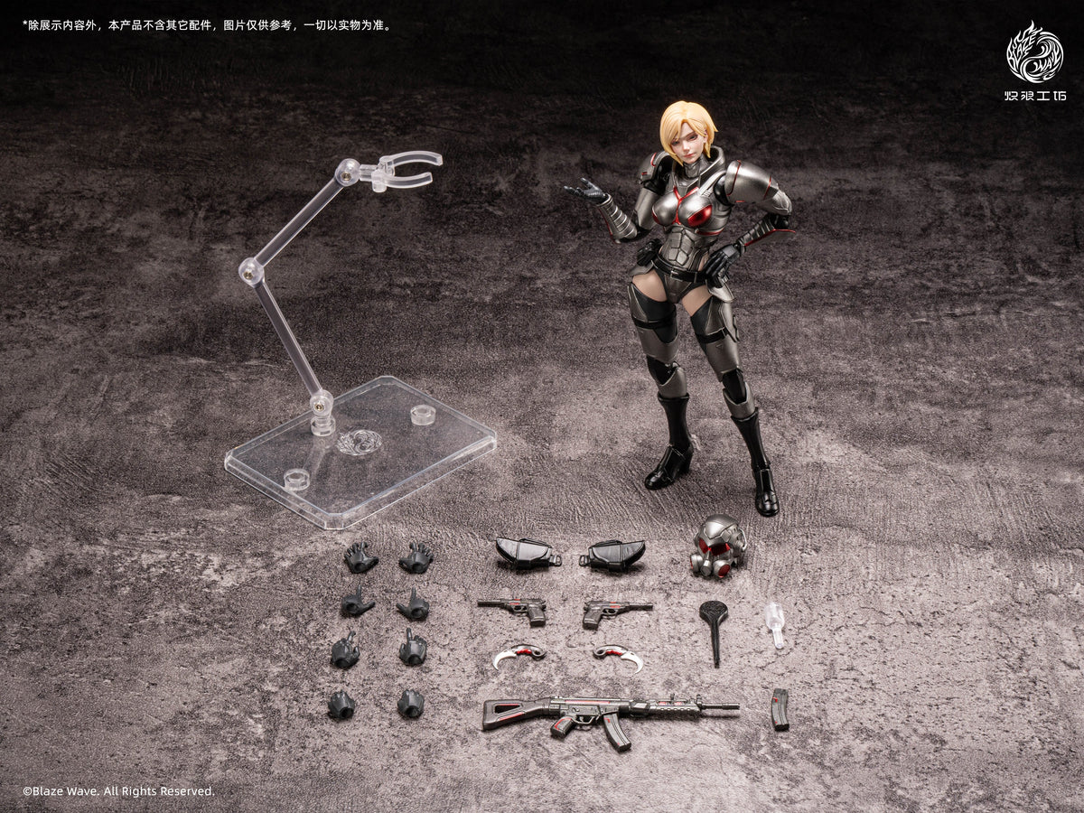 (Pre-Order) Blaze Wave studio 1/12 Galactic Soldier Brynhildr action figure