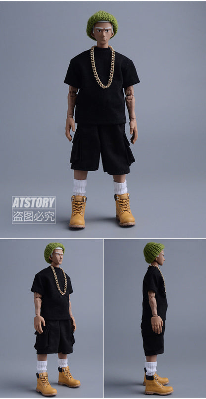Custom 1/12 Clothing Accessories Slouchy Beanie for 1/12 scale action figures