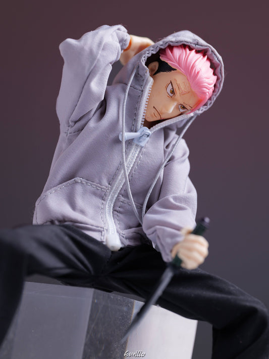 Custom 1/12 Clothing for Jujutsu Kaisen Yuji Itadori