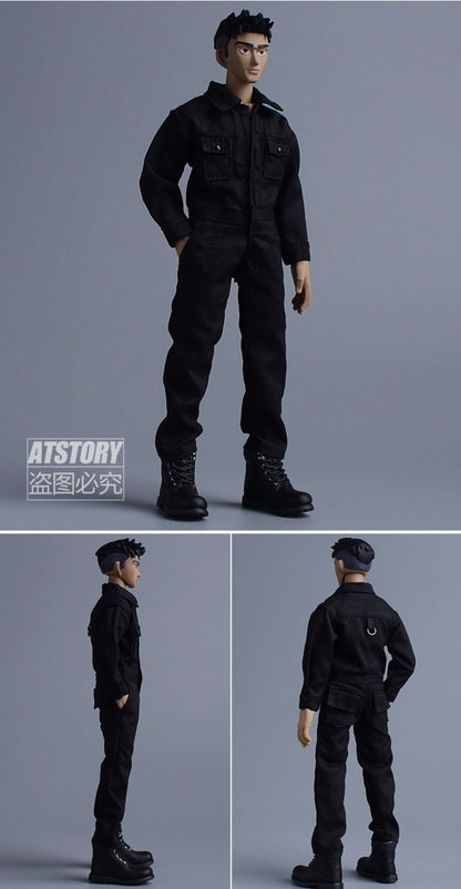 Custom 1/12 Clothing Accessories Coveralls for 1/12 scale action figures