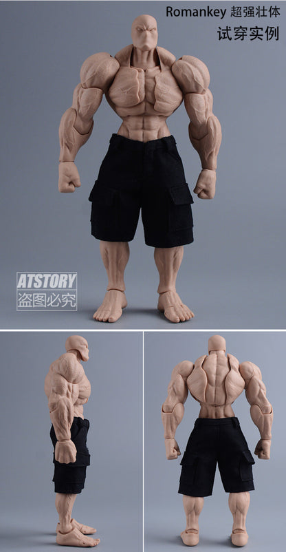 Custom 1/12 Clothing Accessories Short for 1/12 Scale Strong Body