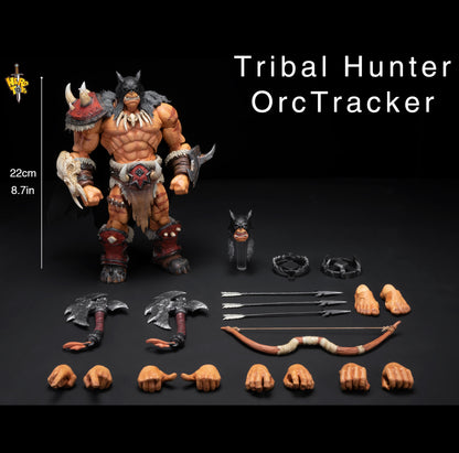(Pre-Order) Hero Toys 1/10 Tribal Hunter Orc tracker and war bear action figure