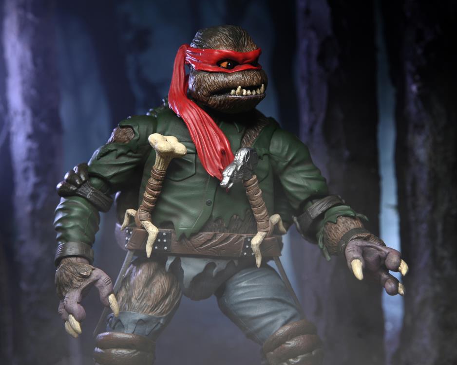 Neca Universal Monsters x Teenage Mutant Ninja Turtles Ultimate Raphael as Wolfman (In Stock)