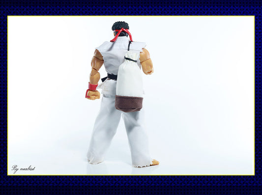Custom 1/12 Clothing Accessories for Jada/Storm Street Fighters Bag
