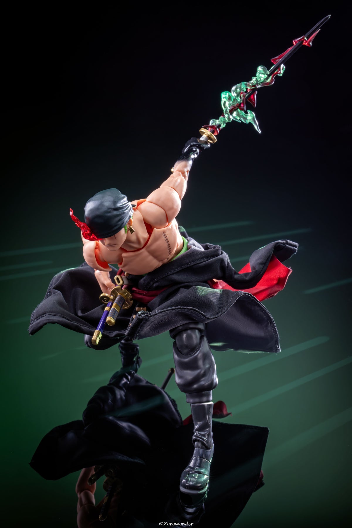 Custom 1/12 Clothing for SHF One Piece Roronoa Zoro King of Hell