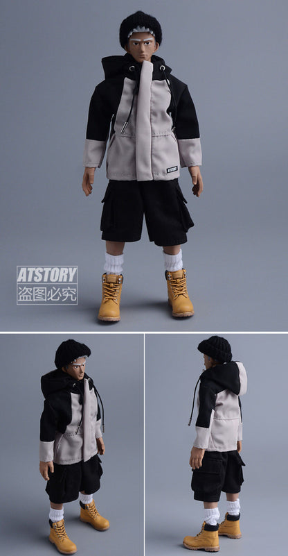 Custom 1/12 Clothing Accessories Slouchy Beanie for 1/12 scale action figures